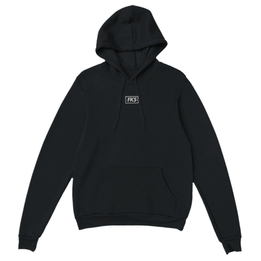 Hoodie FKS brodé blanc